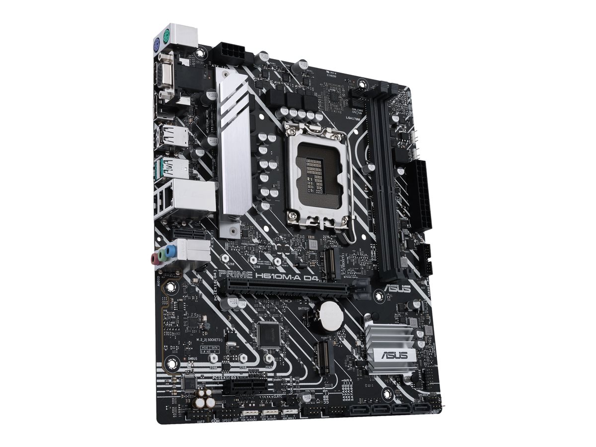 Motherboard Asus Prime H610M-A D4-CSM/ Socket 1700/ DDR5/ PCIe 4.0/ Micro ATX - Imagem 6