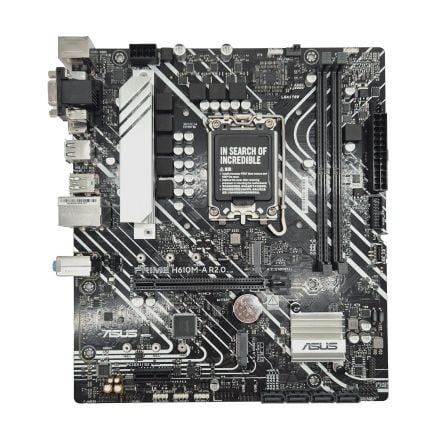 Motherboard Asus Prime H610M-A R2.0/ Socket 1700/ DDR5/ PCIe 4.0/ Micro ATX - Imagem 2
