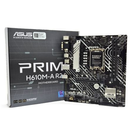 Motherboard Asus Prime H610M-A R2.0/ Socket 1700/ DDR5/ PCIe 4.0/ Micro ATX