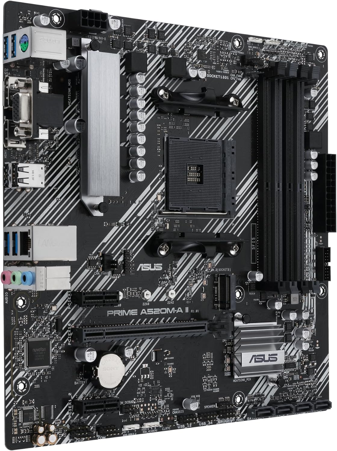 Motherboard Asus Prime H610M-E-CSM/ Socket 1700/ DDR5/ PCIe 4.0/ Micro ATX - Imagem 3