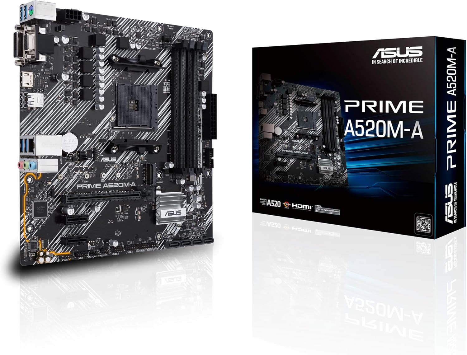 Motherboard Asus Prime H610M-E-CSM/ Socket 1700/ DDR5/ PCIe 4.0/ Micro ATX