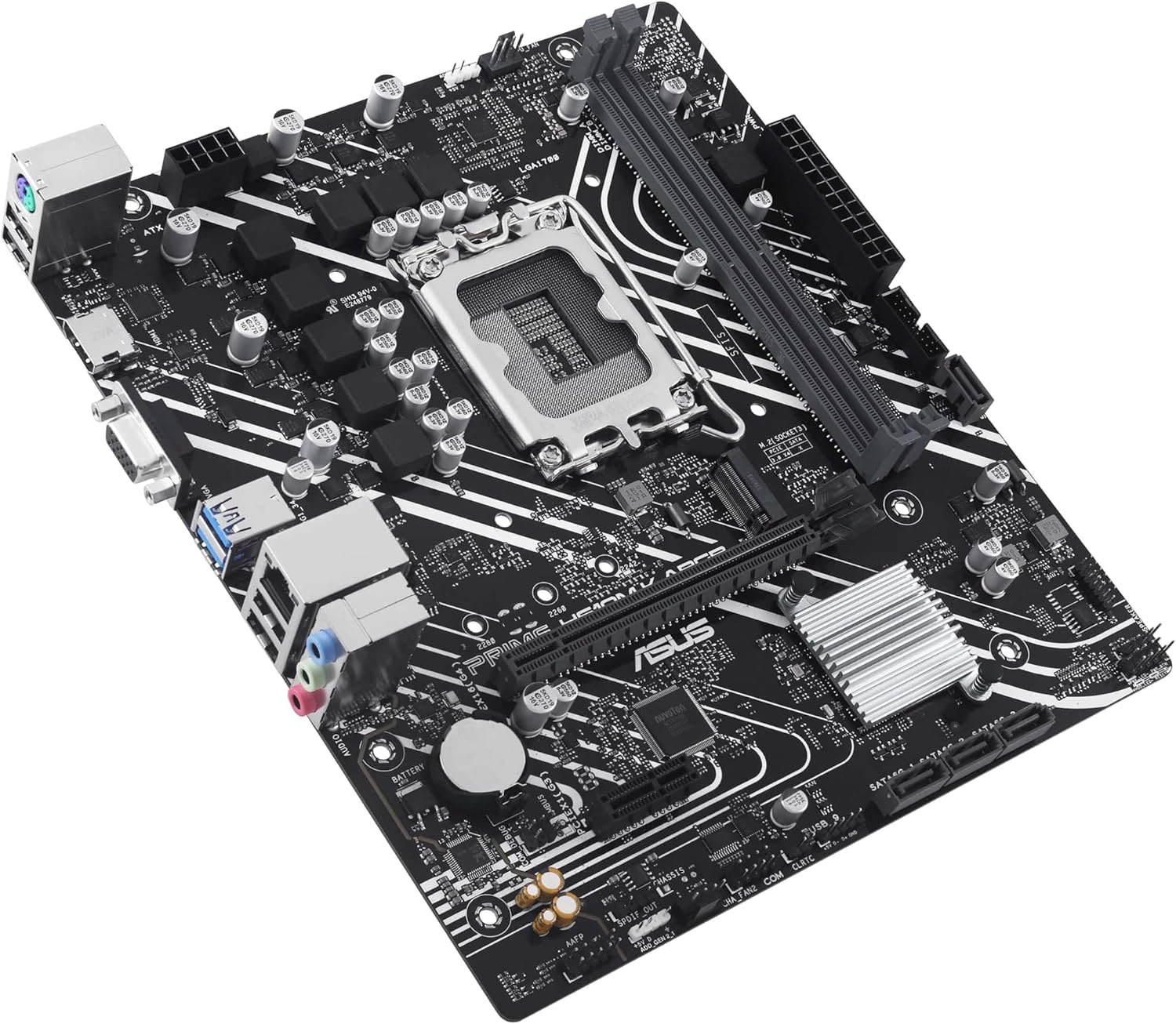 Motherboard Asus Prime H610M-K ARGB Socket 1700/ DDR5/ PCIe 4.0/ Micro ATX - Imagem 5