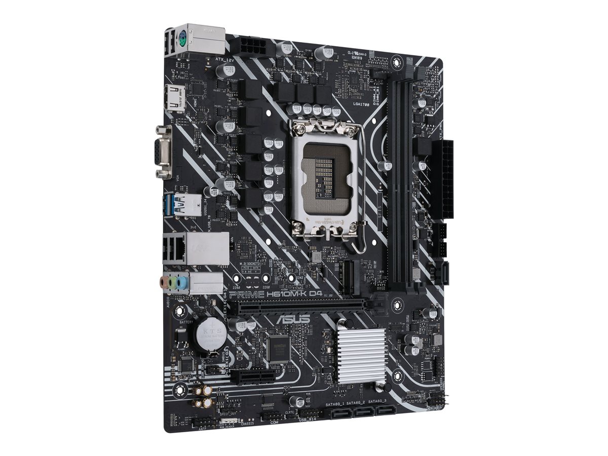 Motherboard Asus Prime H610M-K D4/ Socket 1700/ DDR4/ PCIe 4.0/ Micro ATX - Imagem 6