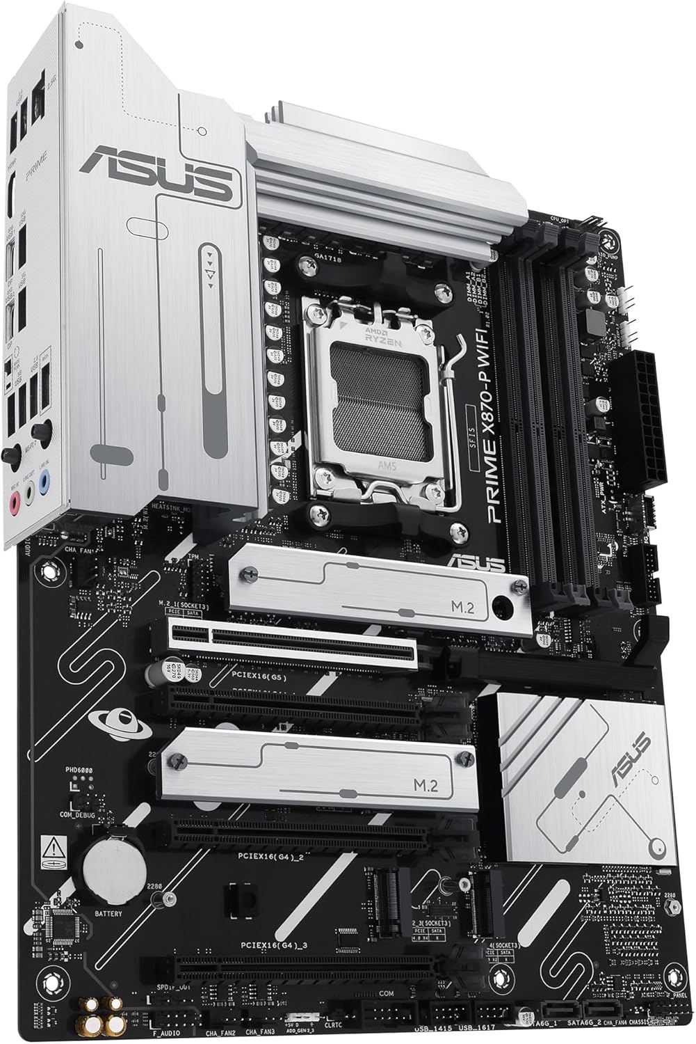 Motherboard Asus Prime X870-P WIFI/ Socket AM5/ DDR5/ PCIe 5.0 - Imagem 5