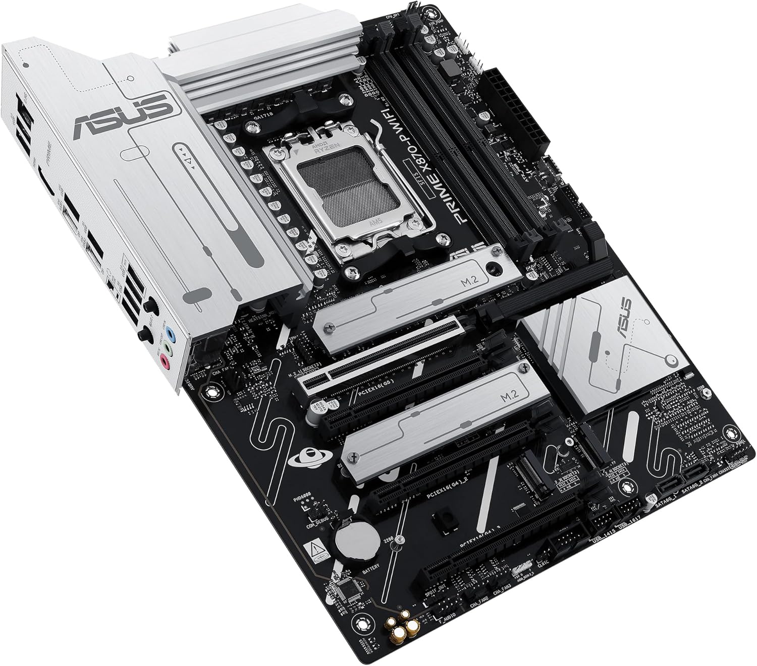 Motherboard Asus Prime X870-P WIFI/ Socket AM5/ DDR5/ PCIe 5.0 - Imagem 7