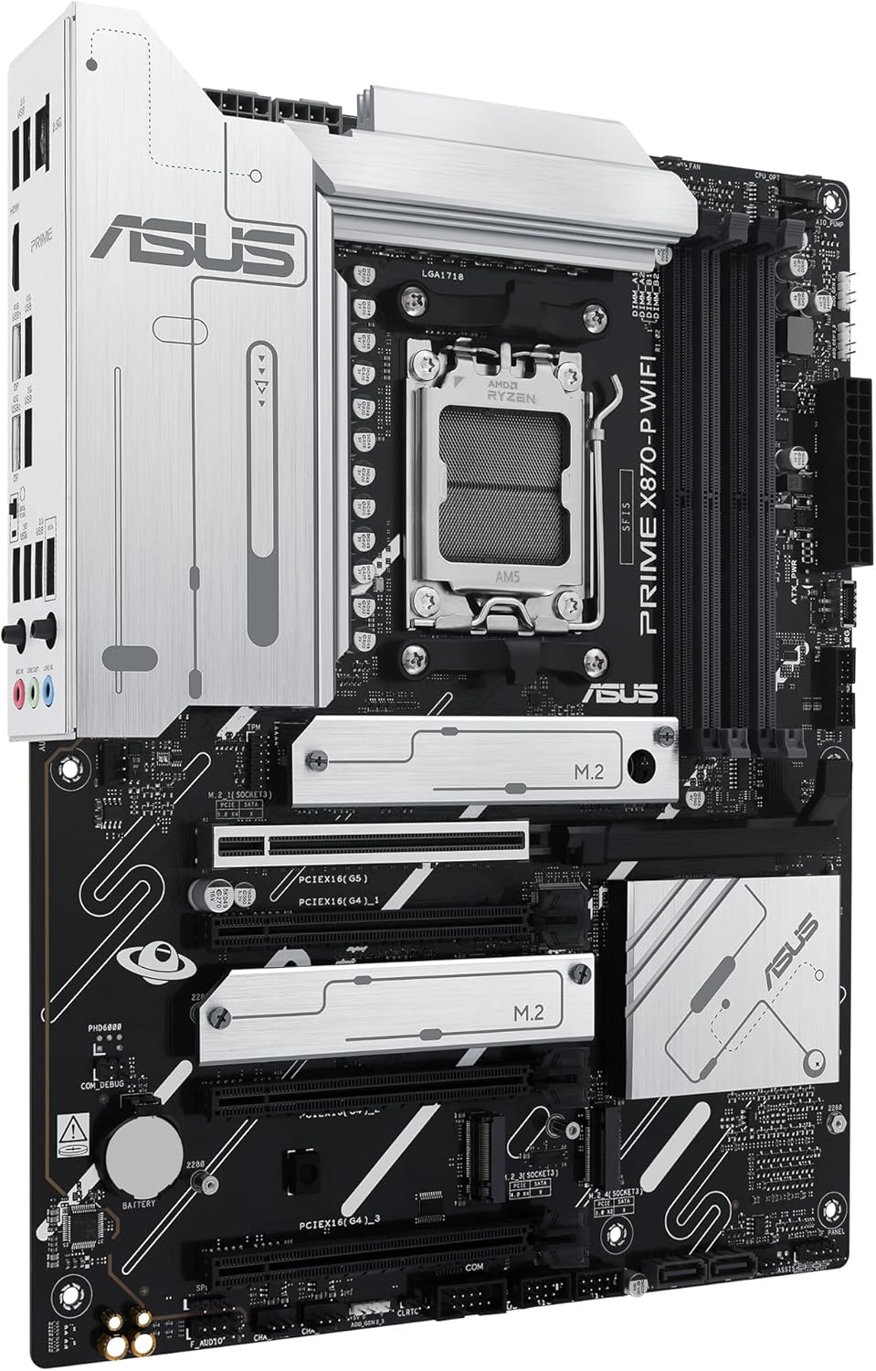 Motherboard Asus Prime X870-P WIFI/ Socket AM5/ DDR5/ PCIe 5.0 - Imagem 4