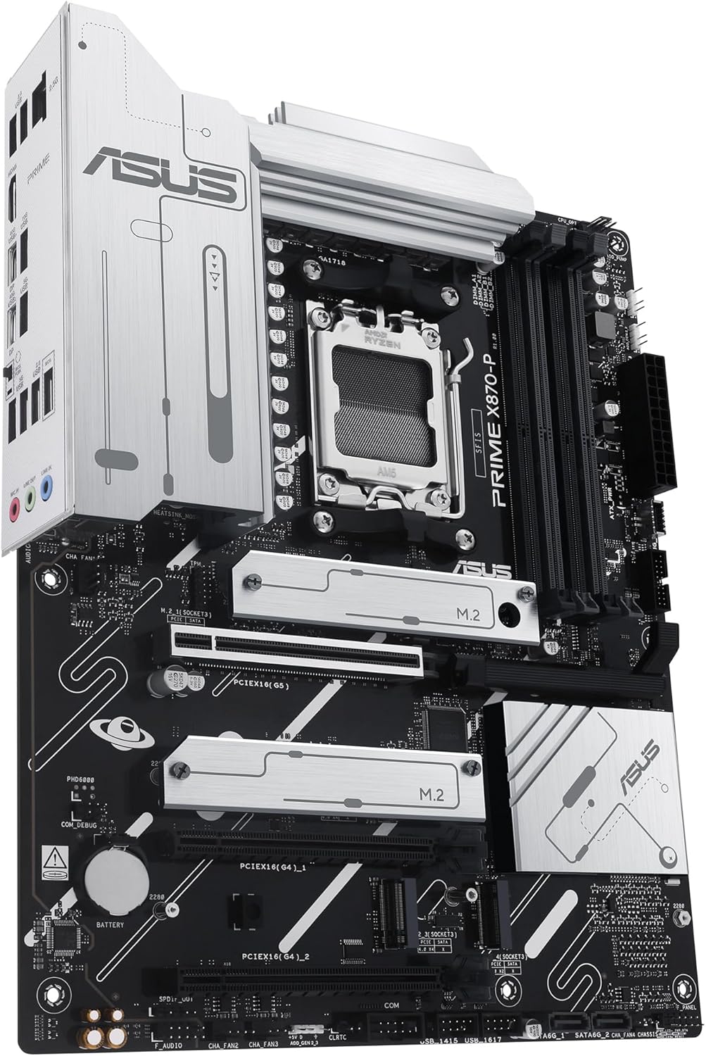 Motherboard Asus Prime X870-P/ Socket AM5/ DDR5/ PCIe 5.0 - Imagem 5
