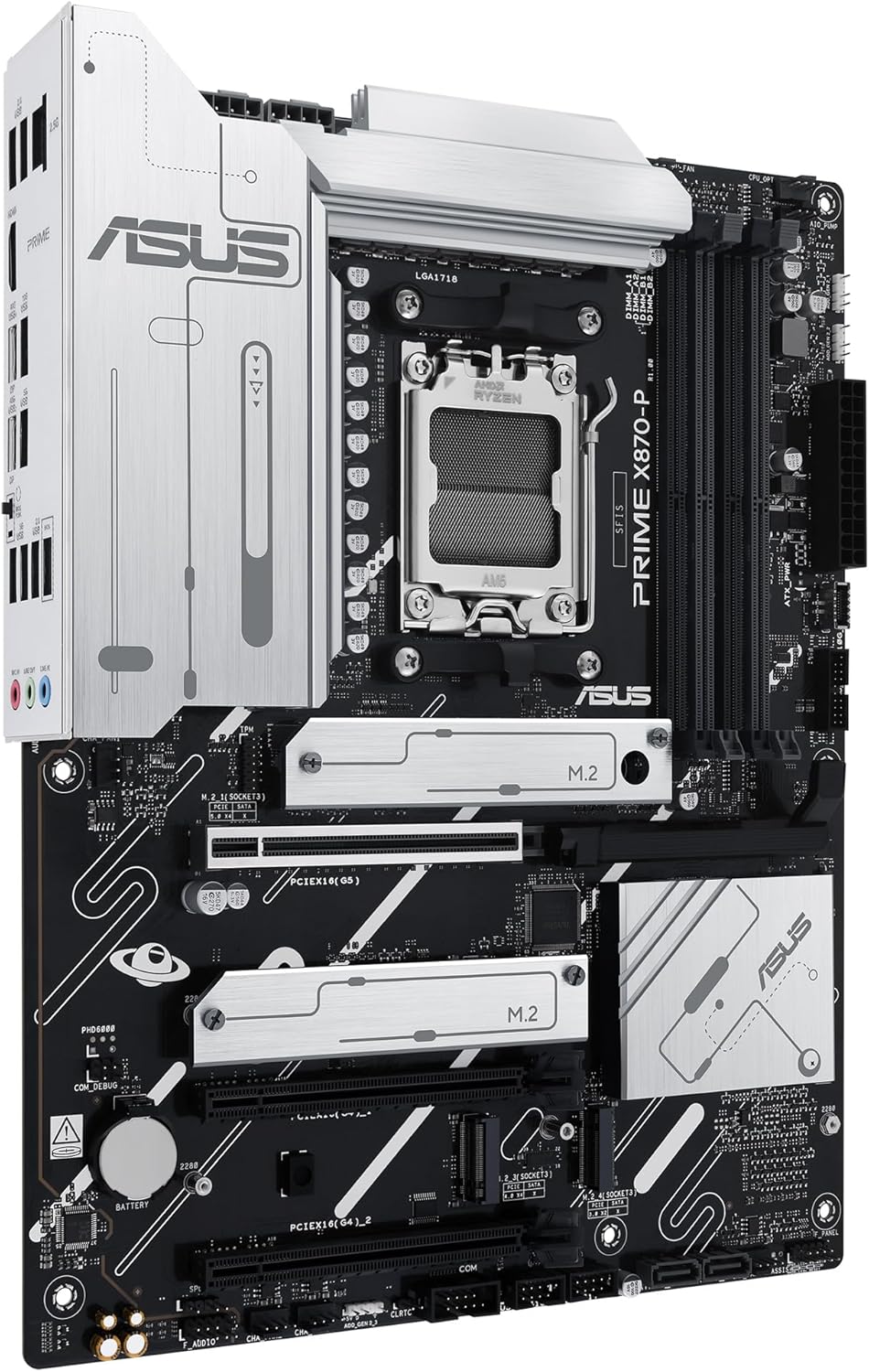 Motherboard Asus Prime X870-P/ Socket AM5/ DDR5/ PCIe 5.0 - Imagem 4