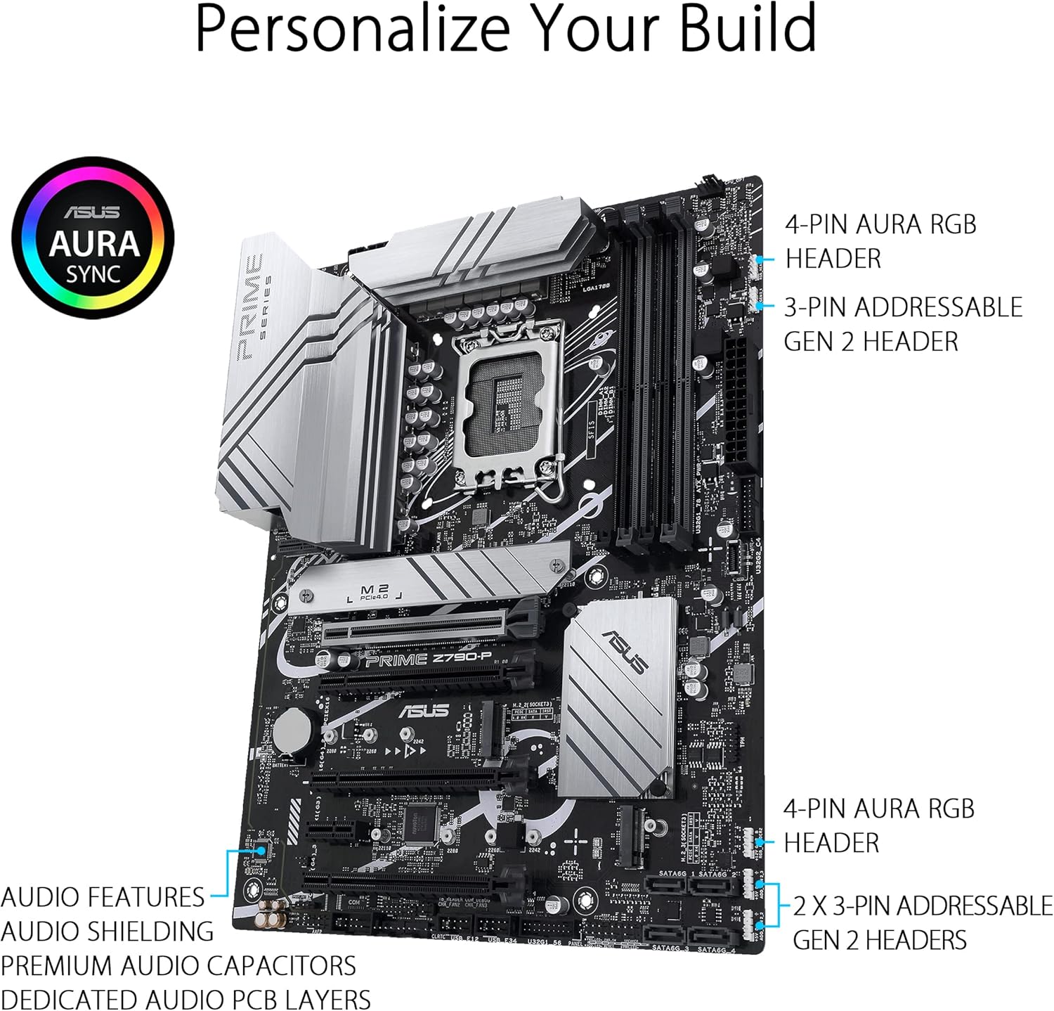 Motherboard Asus Prime Z790-P Socket 1700/ DDR5/ PCIe 5.0 - Imagem 4