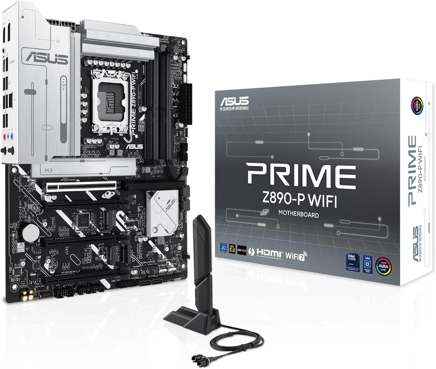 Motherboard Asus Prime Z890-P WiFi/ Socket 1851/ DDR5/ PCIe 5.0