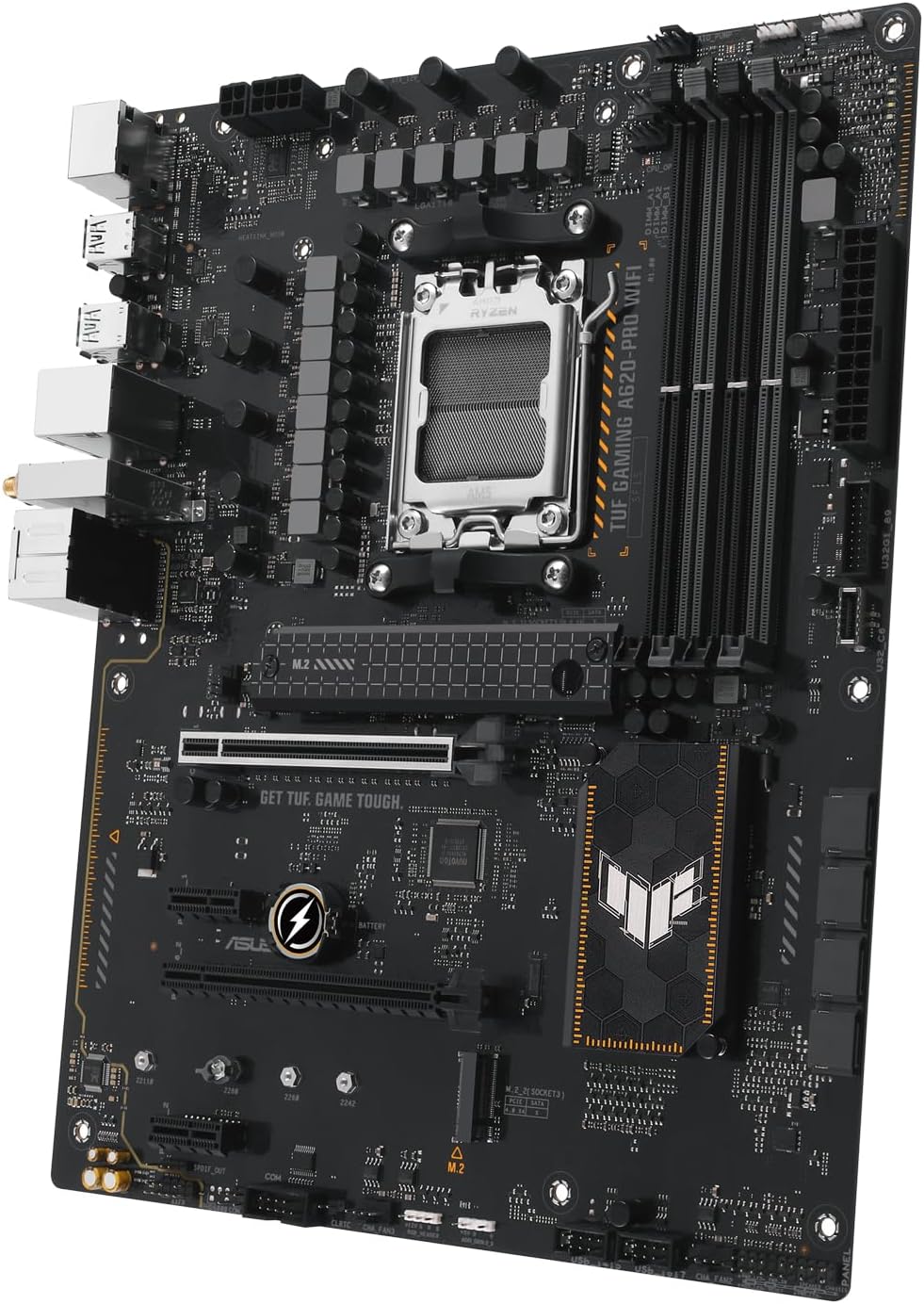 Motherboard Asus TUF GAMING A620-PRO WIFI Socket AM5/ DDR5/ PCIe 4.0 - Imagem 4