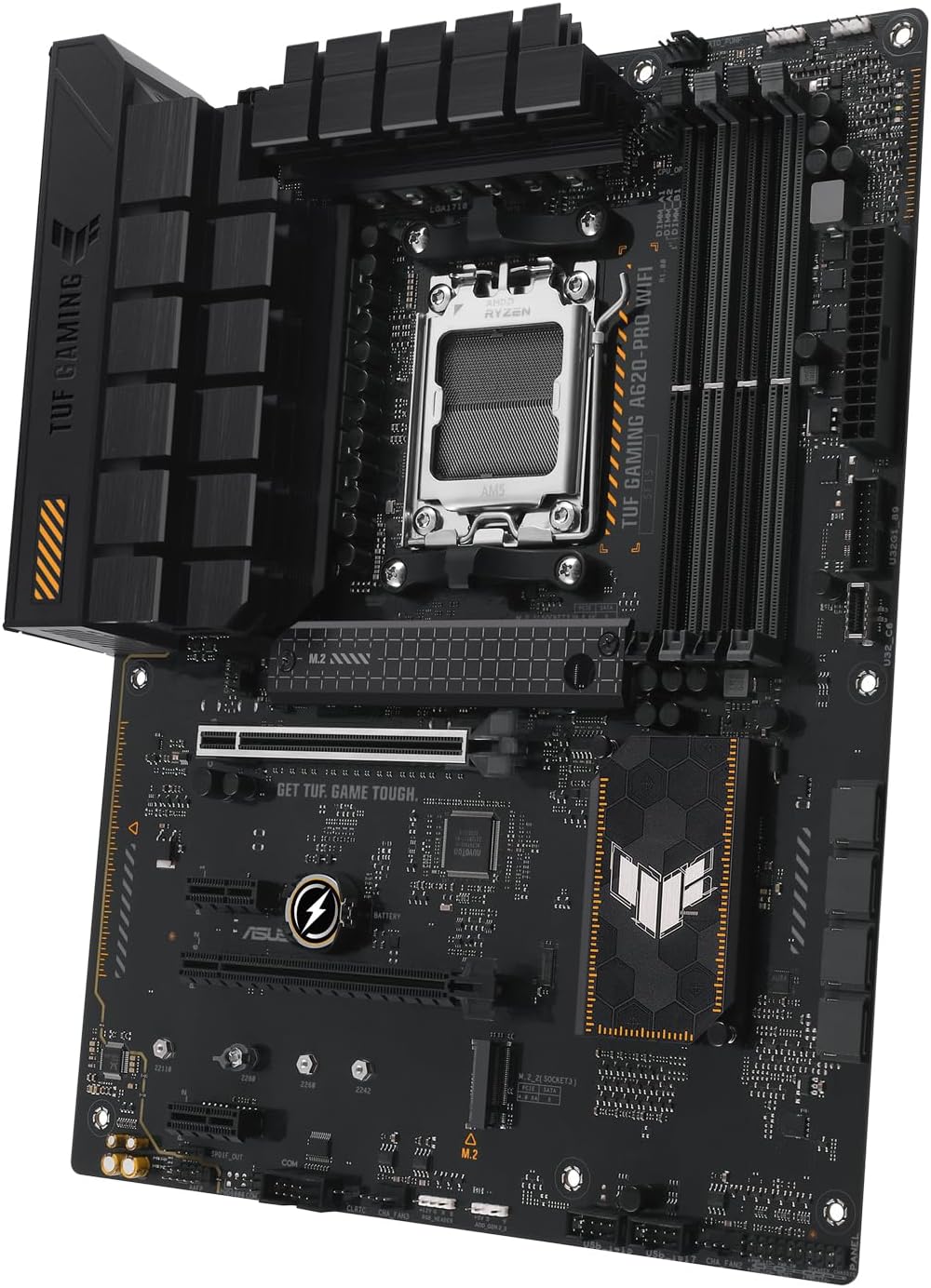 Motherboard Asus TUF GAMING A620-PRO WIFI Socket AM5/ DDR5/ PCIe 4.0 - Imagem 3