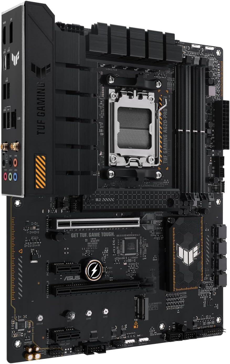 Motherboard Asus TUF GAMING A620-PRO WIFI Socket AM5/ DDR5/ PCIe 4.0 - Imagem 2