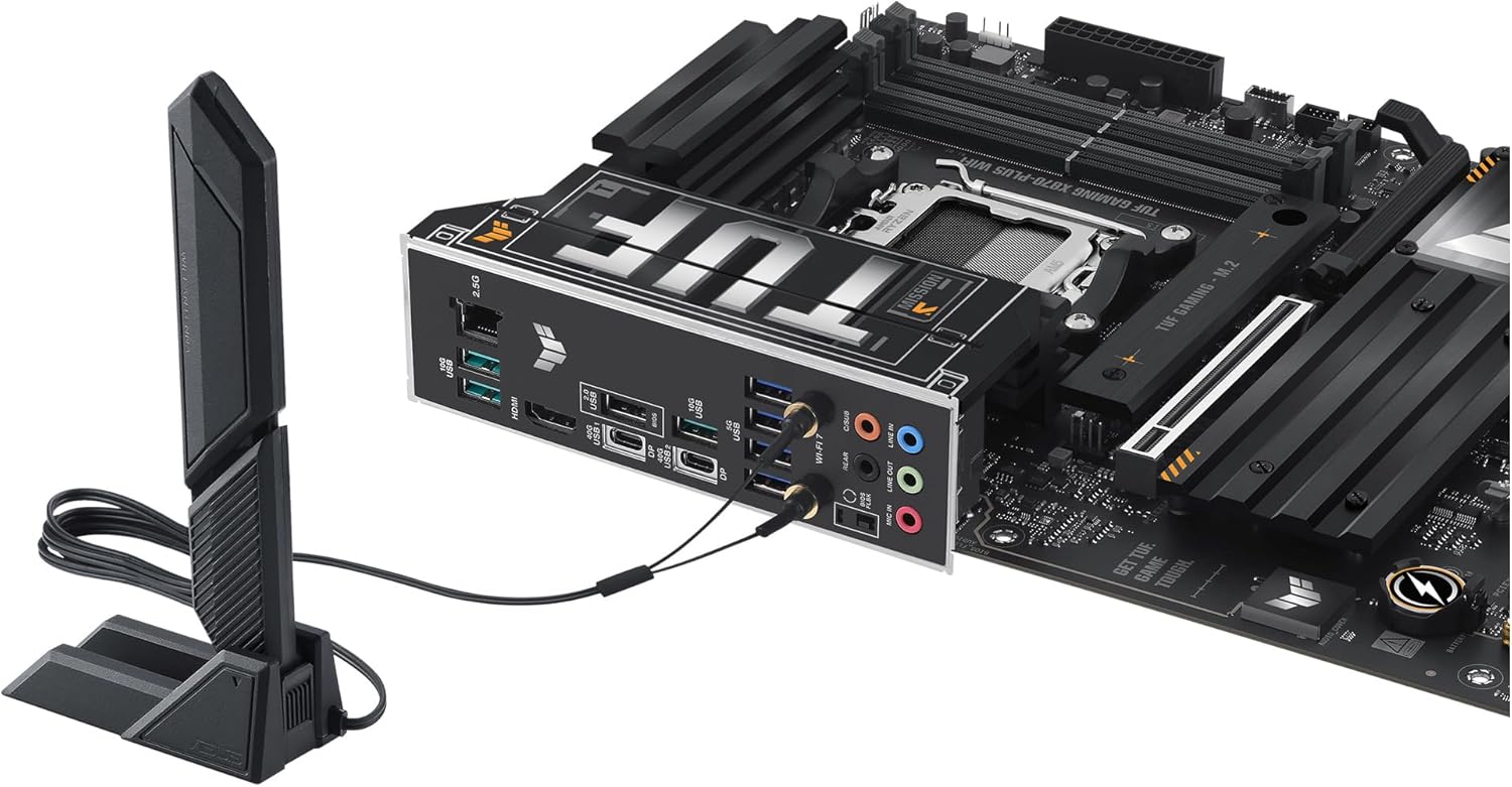 Motherboard Asus TUF GAMING X870-PLUS WIFI/ Socket AM5/ DDR5/ PCIe 5.0 - Imagem 13