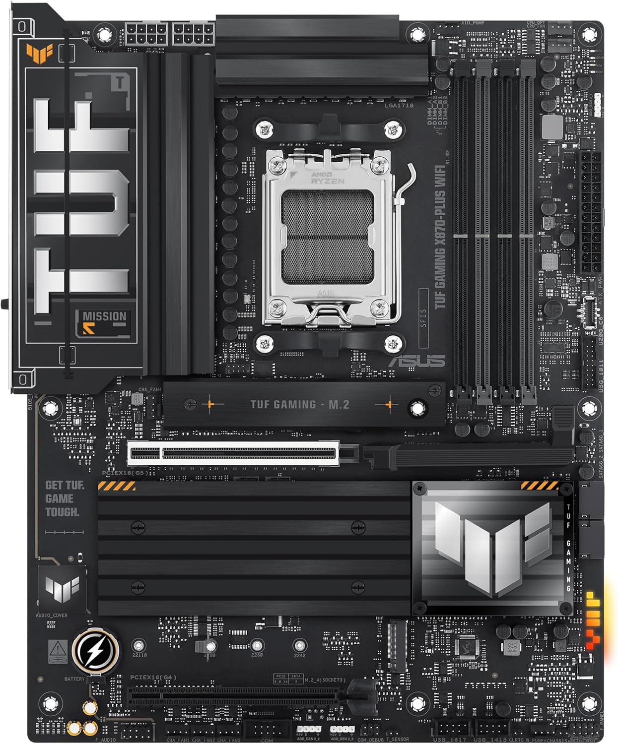 Motherboard Asus TUF GAMING X870-PLUS WIFI/ Socket AM5/ DDR5/ PCIe 5.0 - Imagem 7