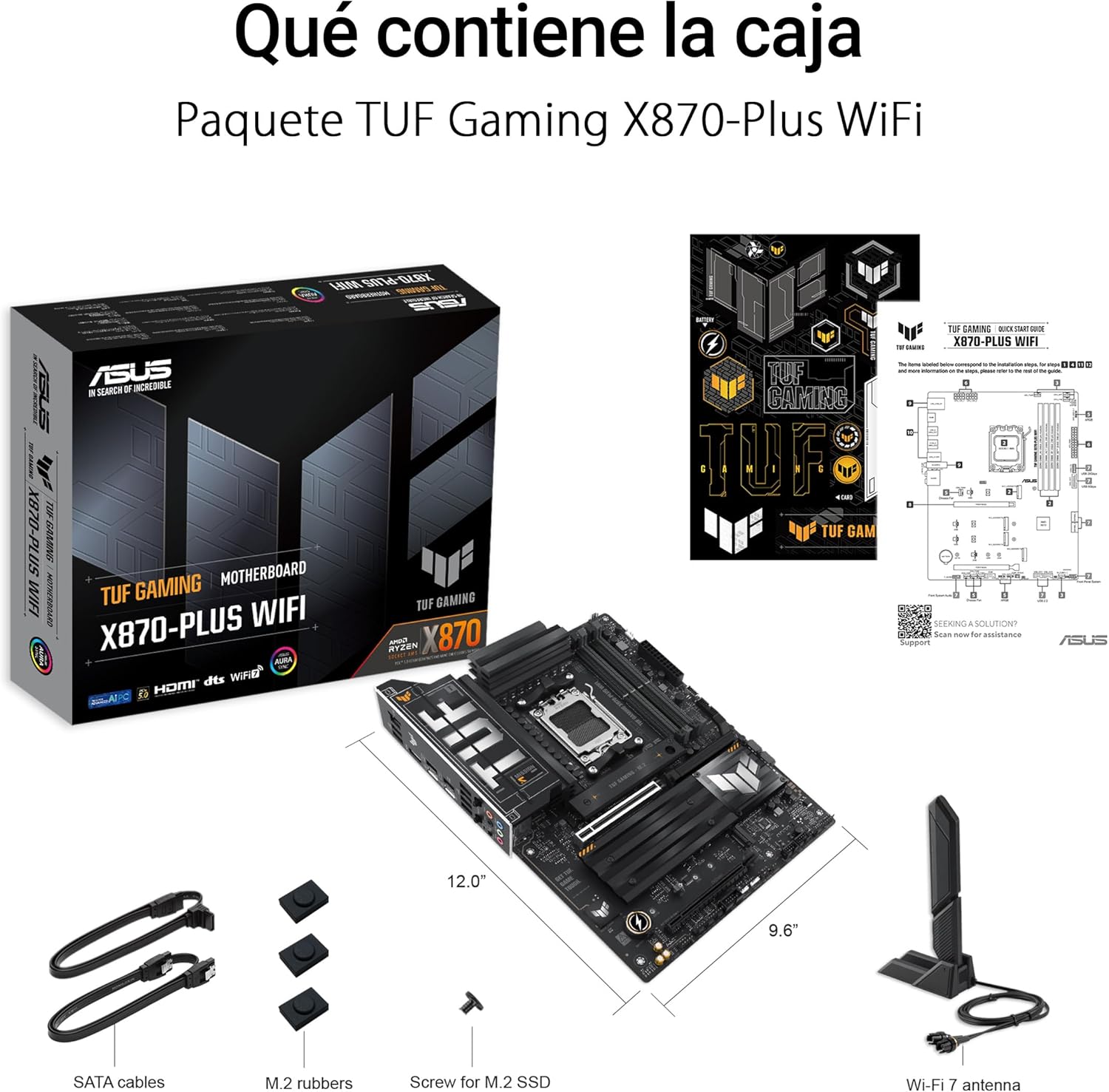 Motherboard Asus TUF GAMING X870-PLUS WIFI/ Socket AM5/ DDR5/ PCIe 5.0 - Imagem 6