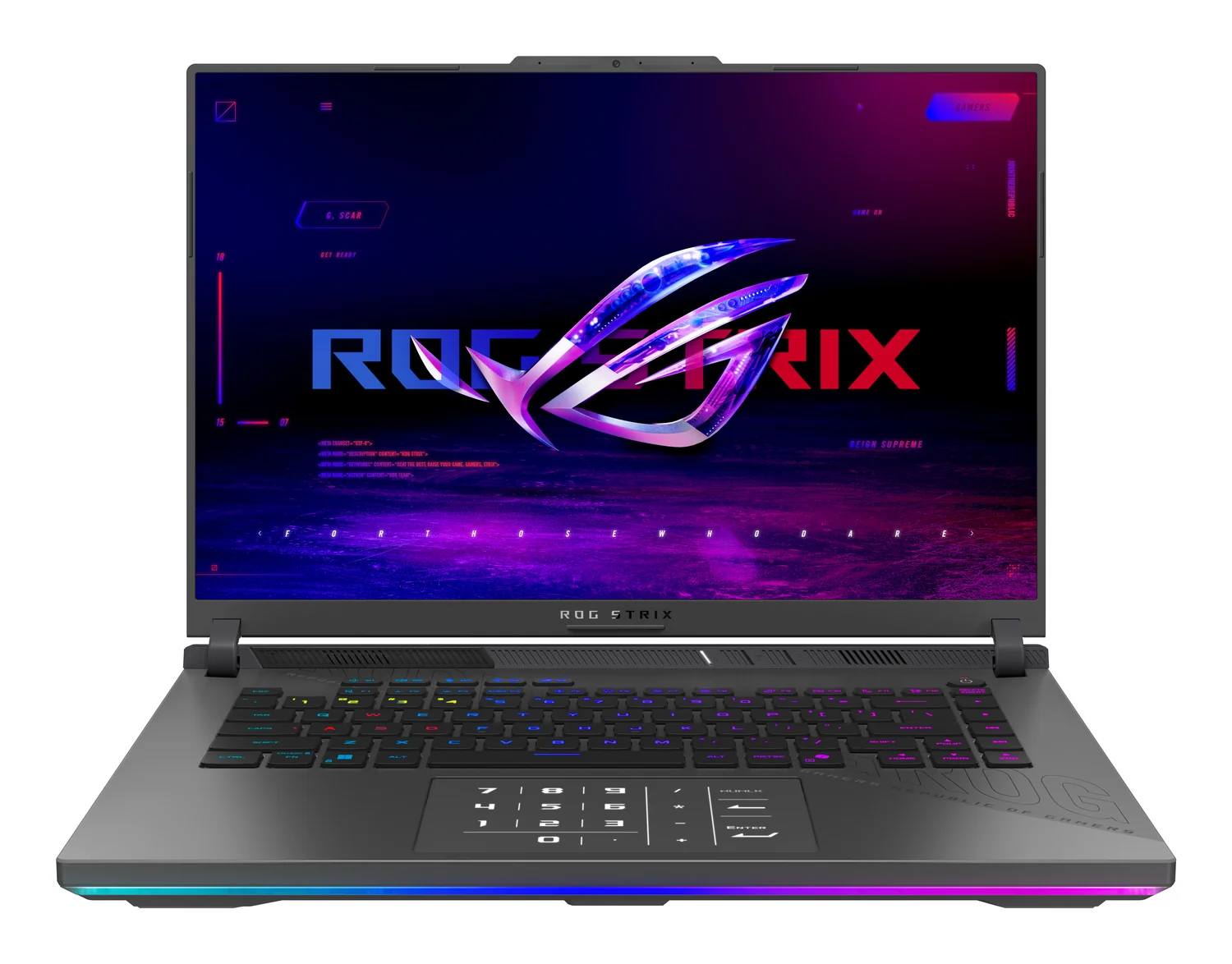 Portátil Gaming ASUS ROG Strix G16 G614FR-TS365 16" Ryzen 9 9955HX 16GB 1TB SSD GeForce RTX 5070 Ti