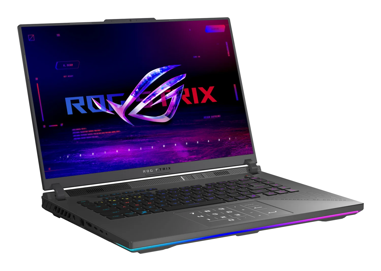 Portátil Gaming ASUS ROG Strix G16 G614FR-TS365 16" Ryzen 9 9955HX 16GB 1TB SSD GeForce RTX 5070 Ti - Imagem 5
