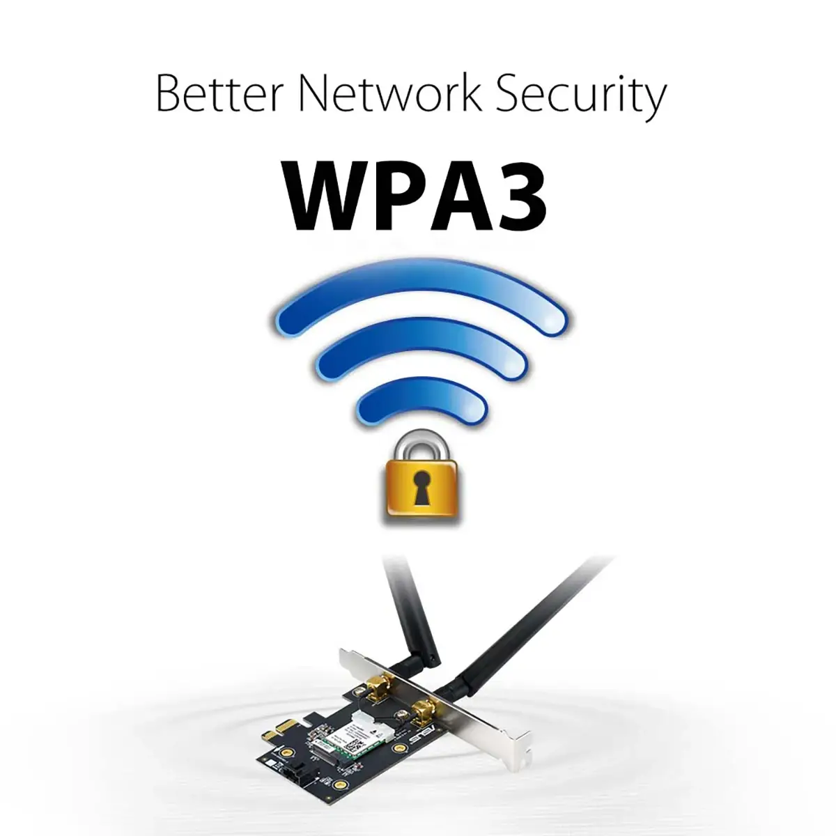 Placa de Rede Wireless-PCI Express Asus PCE-AX1800/ 1800Mbps/ 2.4/5GHz - Imagem 6
