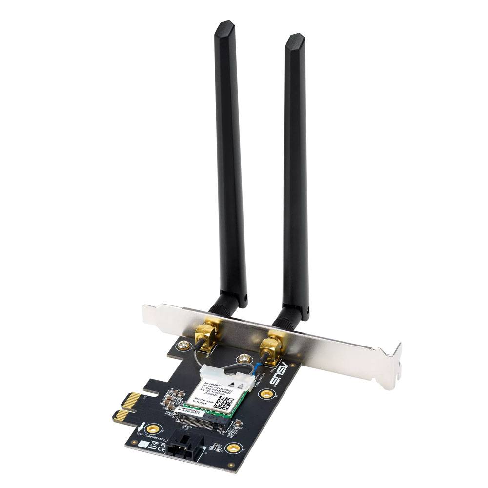 Placa de Rede Sem Fios-PCI Express Asus PCE-BE6500/ 6500Mbps/ 2.4/5/6GHz - Imagem 8