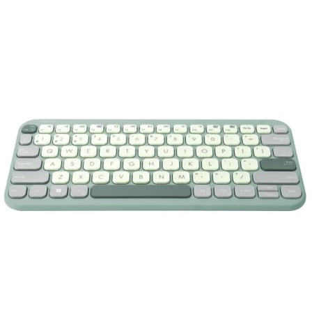 Teclado Sem Fios ASUS Marshmallow KW100 Compacto 75% Bluetooth Verde - Imagem 2