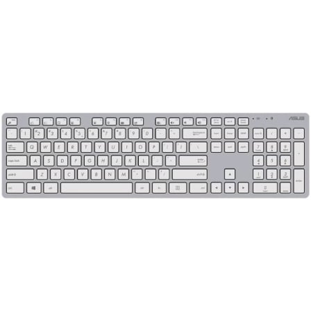 Conjunto Teclado e Rato ASUS W5000 Wireless 2.4GHz Ultra-fino 11mm Branco - Imagem 3