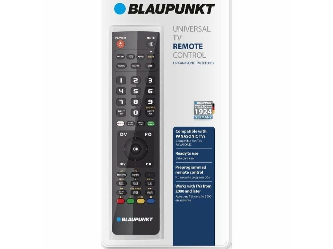 Comando Universal para TV Panasonic Blaupunkt BP3005 - Imagem 3