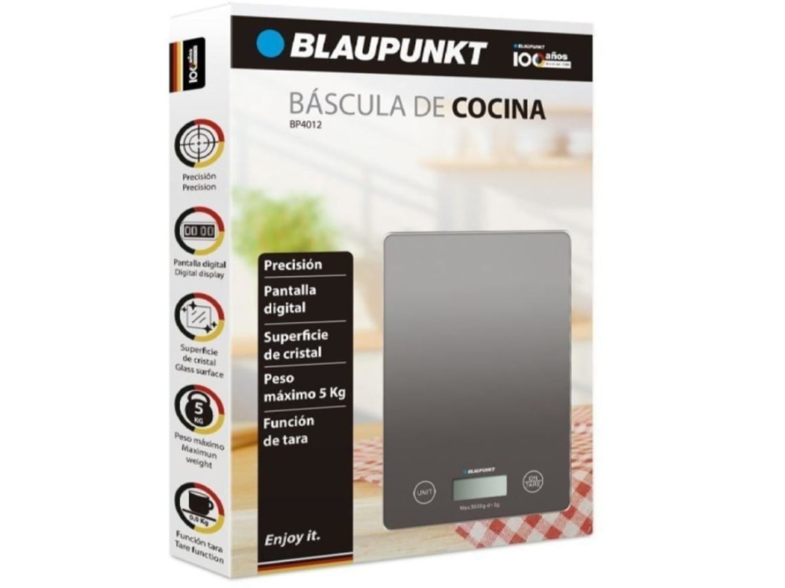 Balança de Cozinha Eletrónica Blaupunkt BP4012/ até 5kg/ Cinzento - Imagem 3