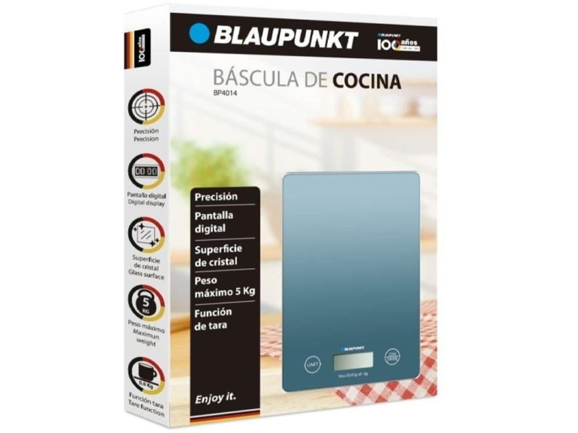 Balança de Cozinha Eletrónica Blaupunkt BP4014/ até 5kg/ Azul - Imagem 2
