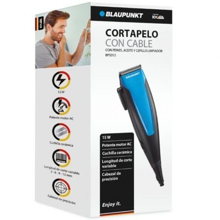 Aparelho de cortar cabelo Blaupunkt BP5013 com Fio/ 6 Acessórios - Imagem 3