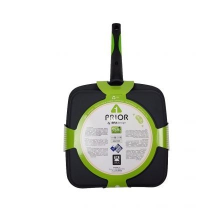 Grelhador BRA Prior A121457 28cm Alumínio Fundido Antiaderente Indução - Imagem 2