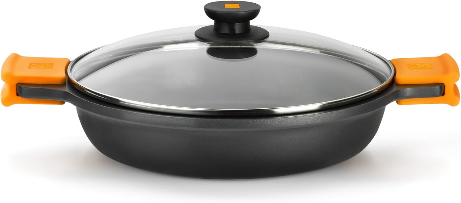 Casserola Bra Efficient A270536/ 36cm/ Alumínio Fundido/ Compatível com Indução