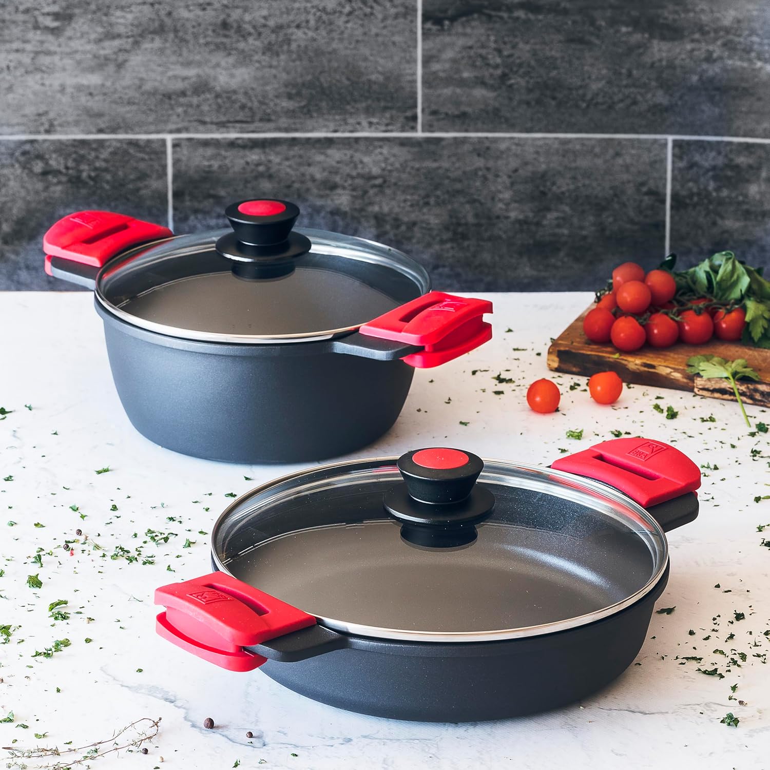Caçarola Bra Premiere A410532/ 32cm/ Alumínio fundido/ Adequada para Indução - Imagem 7