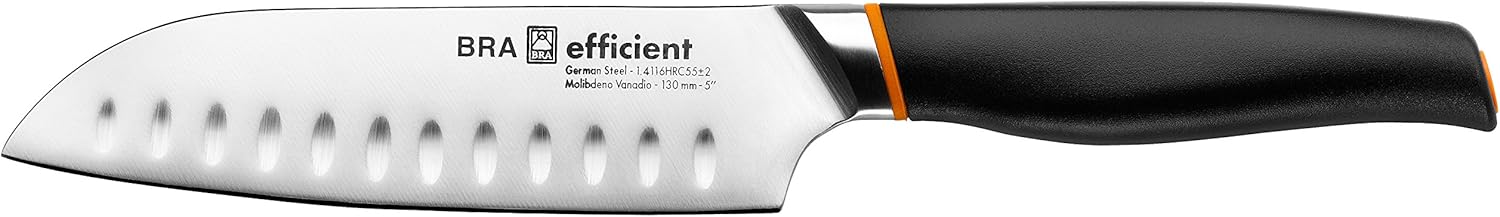 Faca Santoku Bra Efficient A198003/ Lâmina 130mm/ Aço inoxidável