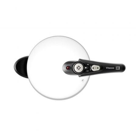 Panela de Pressão Bra Vitesse A185100/ 20cm/ 3L/ Aço Inoxidável/ Apta para Indução - Imagem 3