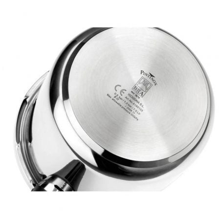 Panela de Pressão Bra Vitesse A185101/ 22cm/ 4L/ Aço Inoxidável/ Apta para Indução - Imagem 5
