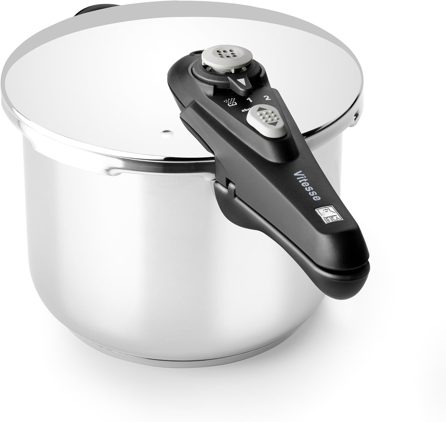 Panela de Pressão Bra Vitesse A185102/ 22cm/ 6L/ Aço Inoxidável/ Compatível com Indução