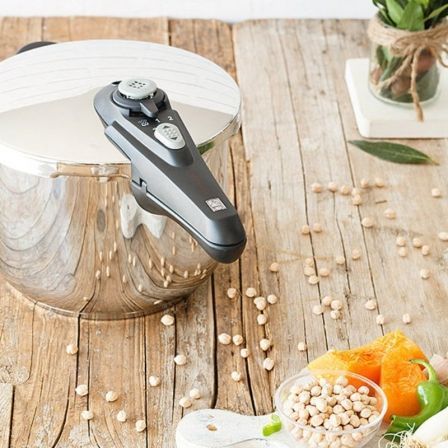 Panela de Pressão Bra Vitesse A185104/ 24cm/ 9L/ Aço Inoxidável/ Apta para Indução - Imagem 5