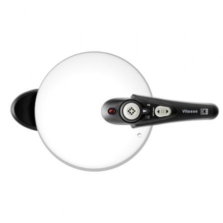 Panela de Pressão Bra Vitesse A185104/ 24cm/ 9L/ Aço Inoxidável/ Apta para Indução - Imagem 3