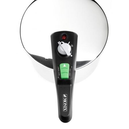 Panela de Pressão Rápida Monix Quick M560005/ 22cm/ 4+6L/ Aço Inoxidável - Imagem 2