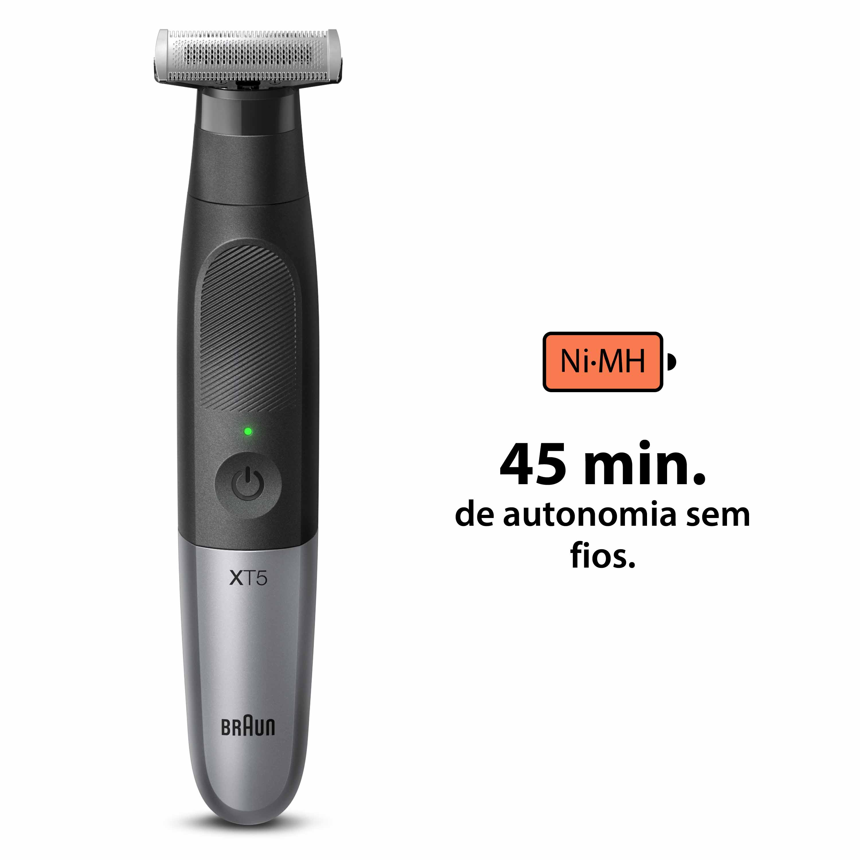 Máquina de barbear Braun Wet and Dry Série X XT5200/ com Bateria/ 6 Acessórios - Imagem 8