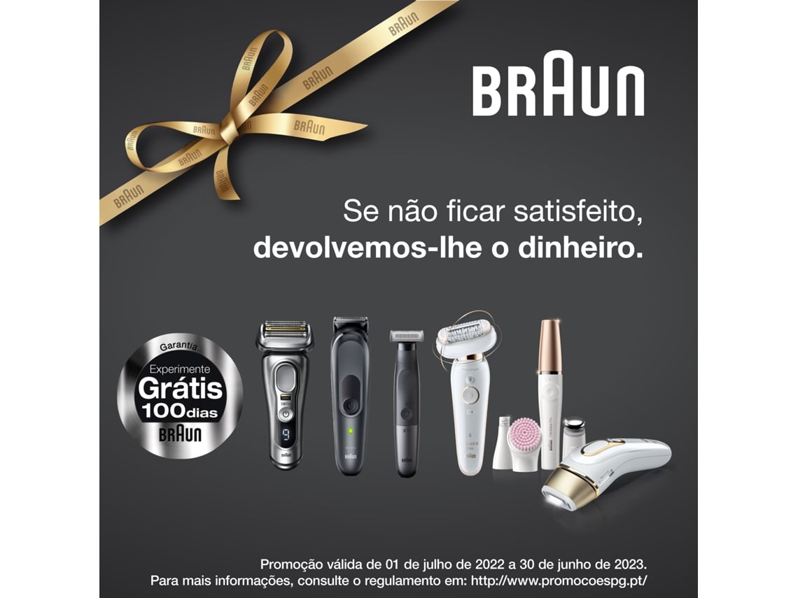 Máquina de barbear Braun Wet and Dry Série X XT5200/ com Bateria/ 6 Acessórios - Imagem 3