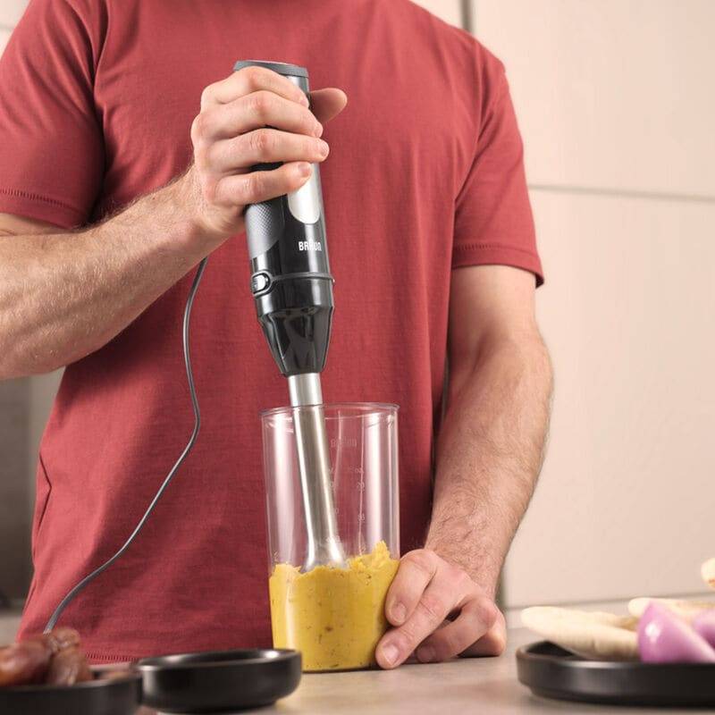 Batedeira de mão Braun MultiQuick 5 Pro Hand Blender MQ 55236 M/ 1000W/ 26 Velocidades - Imagem 2