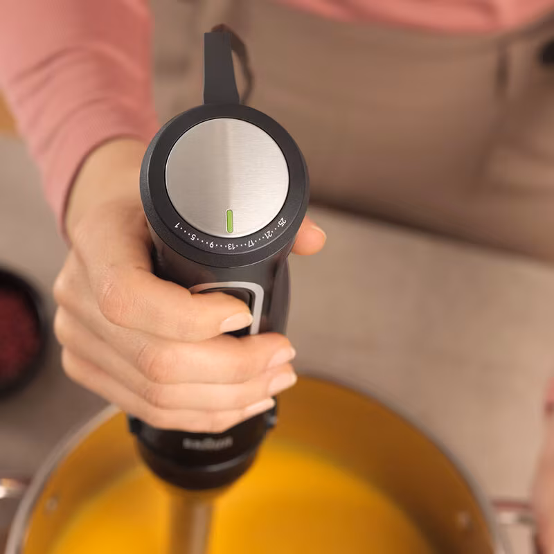 Batedeira de mão Braun MultiQuick 5 Pro Hand Blender MQ 55236 M/ 1000W/ 26 Velocidades - Imagem 3