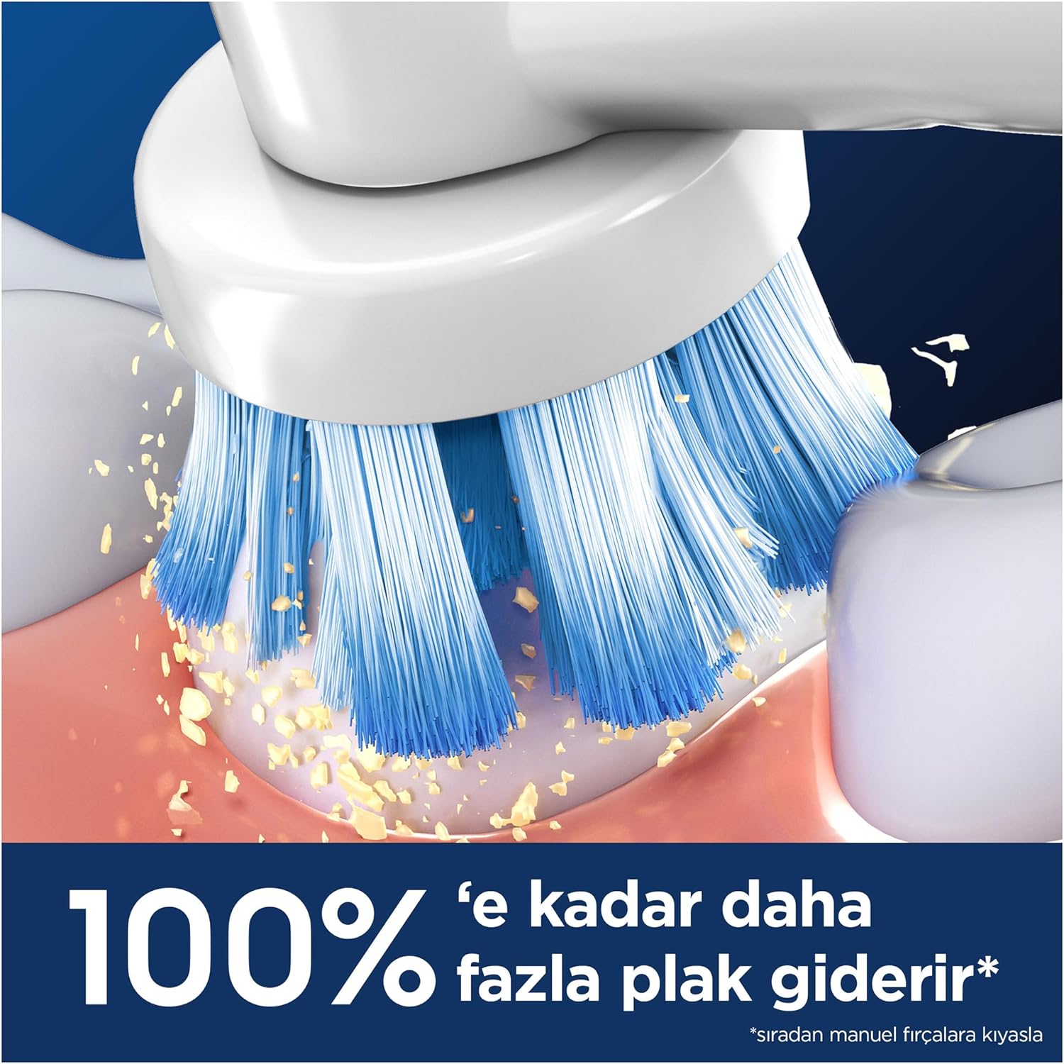 Recargas para Escova de Dentes Elétrica Braun Oral-B Sensitive Clean Pack 6 Unidades - Imagem 3