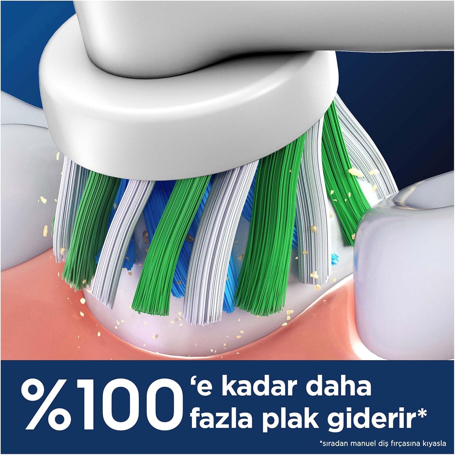 Cabeçal de Substituição Braun para Escova Braun Oral-B Pro Cross Action/ Pack 6 unids - Imagem 2