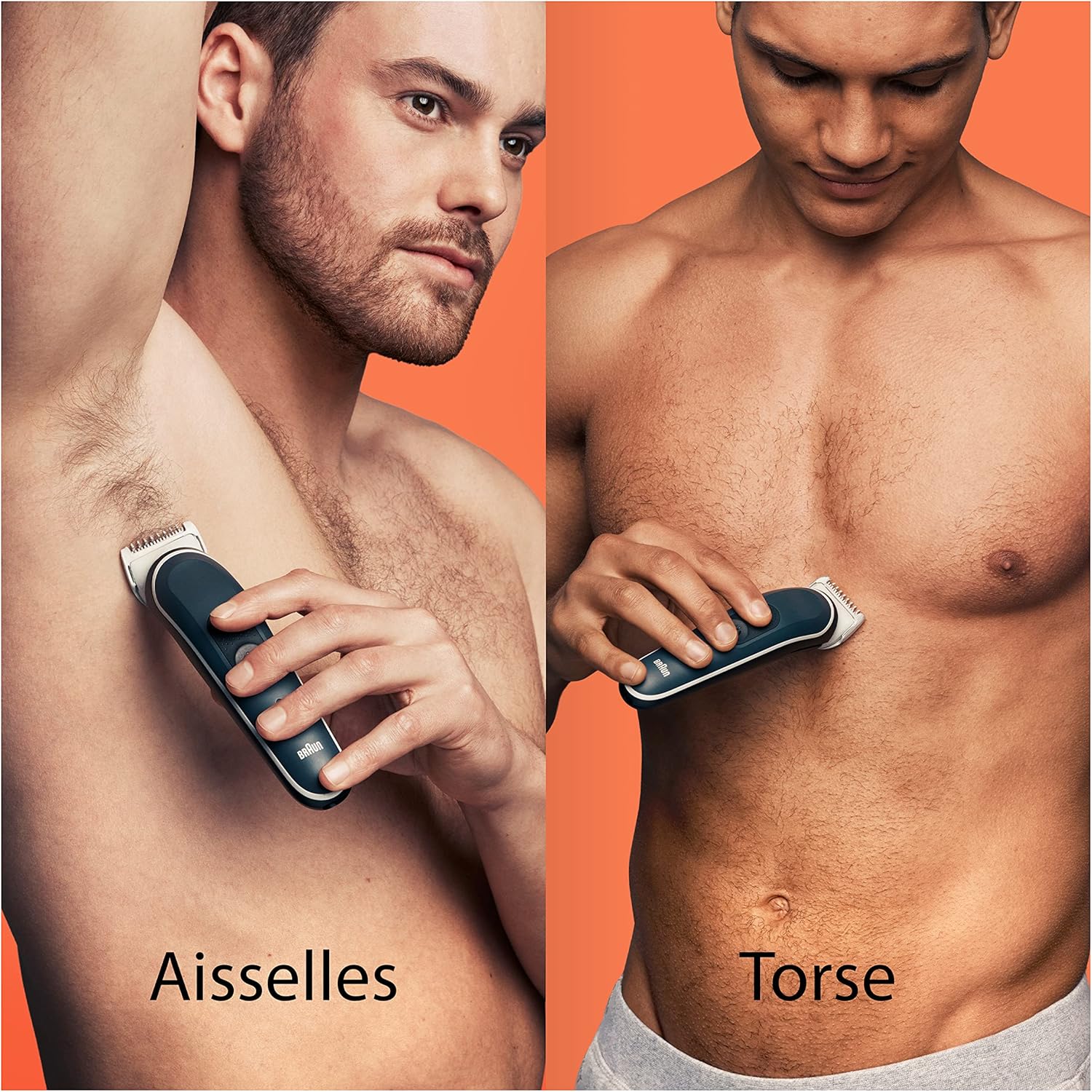 Aparador de Pelos Braun BodyGroomer Series 5 BG5360/ com Bateria/ 4 Acessórios - Imagem 2