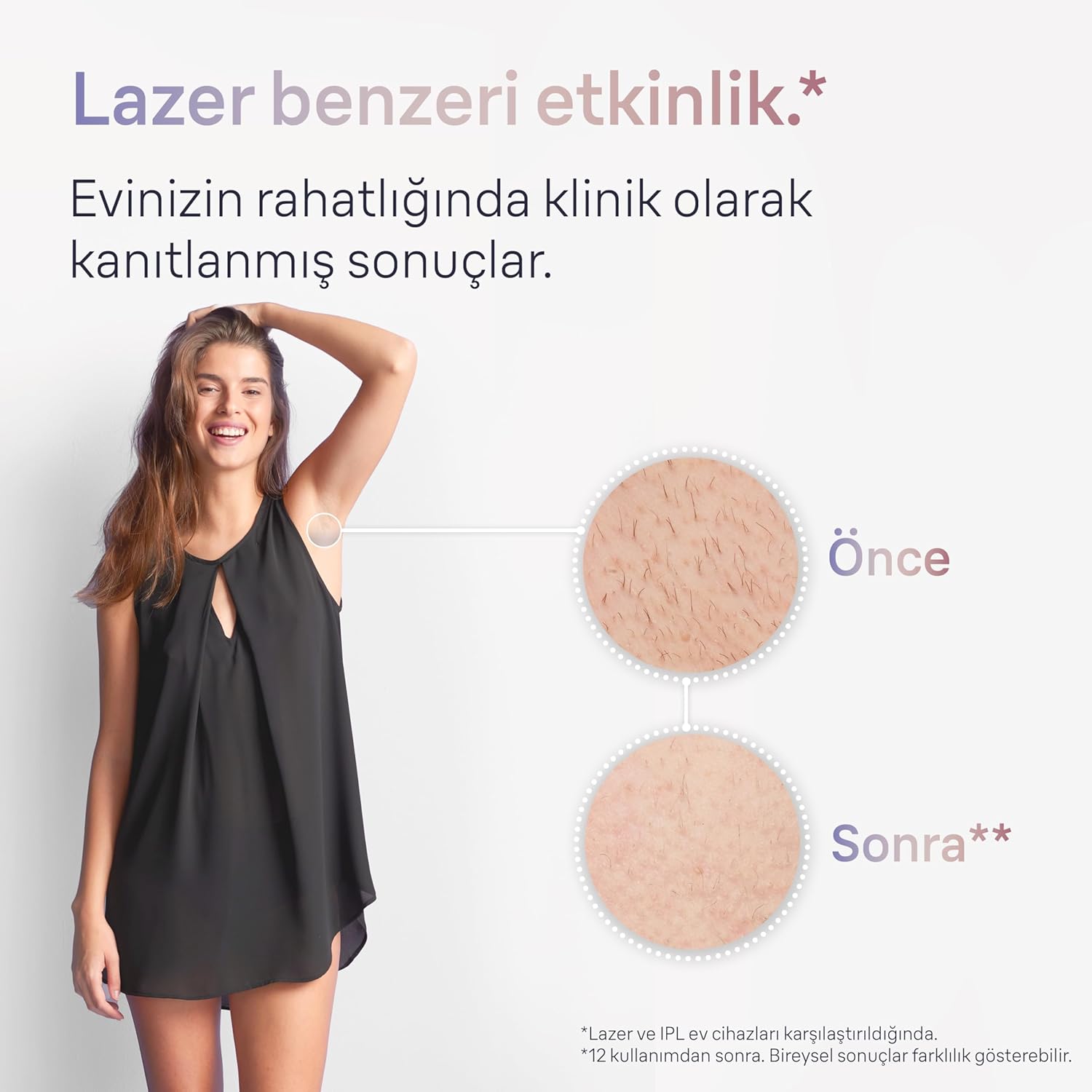 Depiladora de Luz Pulsada IPL Braun Skin i-expert Pro 7 PL7253 Inteligente com App e Estojo Premium - Imagem 3