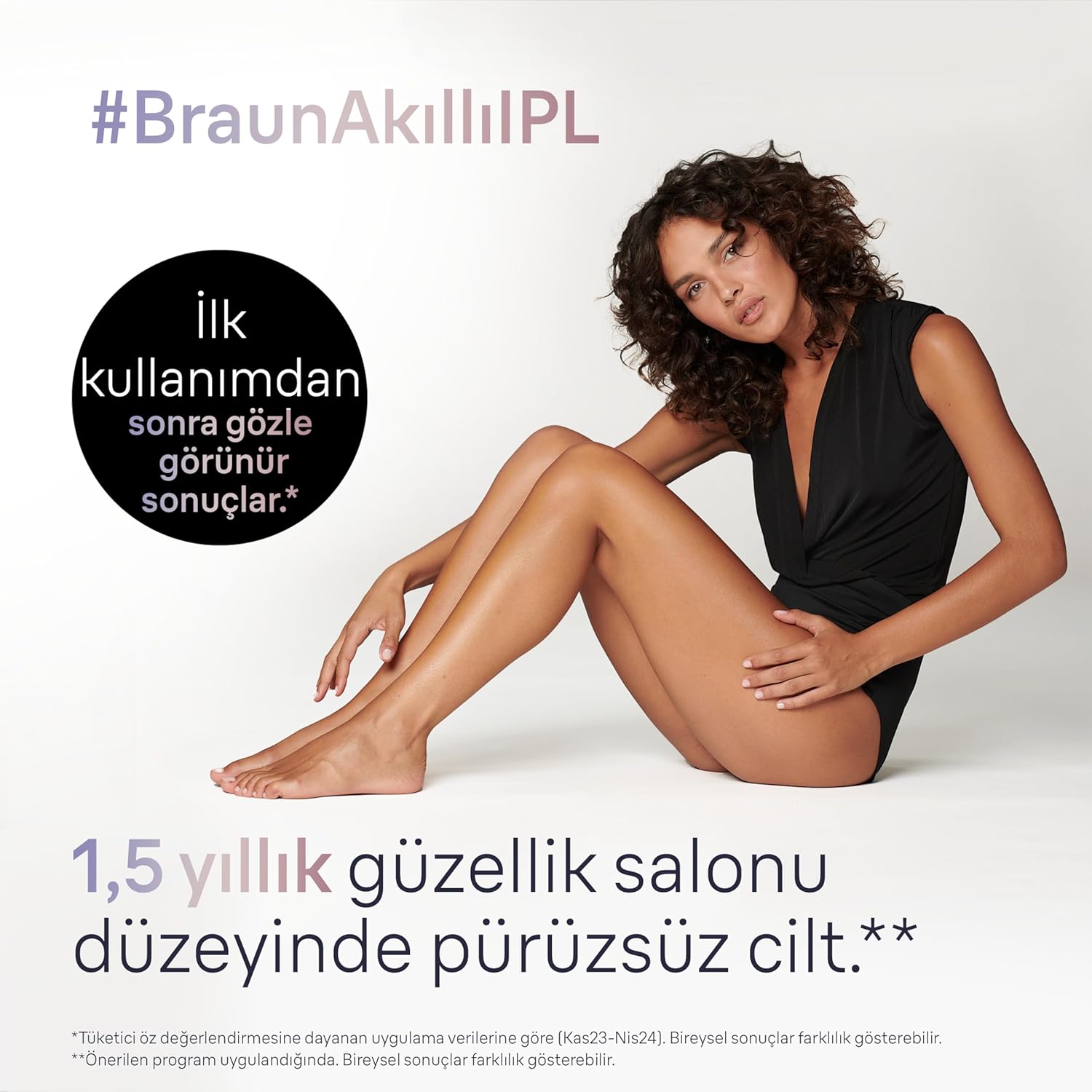 Depiladora de Luz Pulsada IPL Braun Skin i-expert Pro 7 PL7253 Inteligente com App e Estojo Premium - Imagem 8