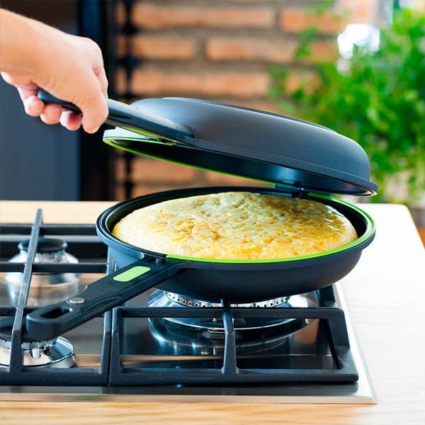 Frigideira Dupla para Omeletas Bra Prior A121465/ 24cm/ Alumínio fundido/ Adequada para Indução - Imagem 2